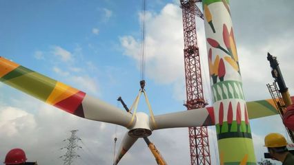 当风电走进《花千骨》拍摄地崇左,会发生什么?_天等县